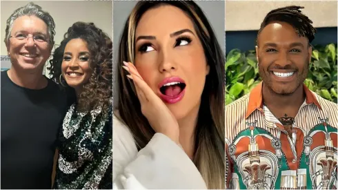 Foto 1: Reprodução/Instagram de Domitila Barros | Foto 2: Reprodução/Instagram de Amanda Meirelles | Foto 3: Reprodução/Instagram de Fred Nicácio