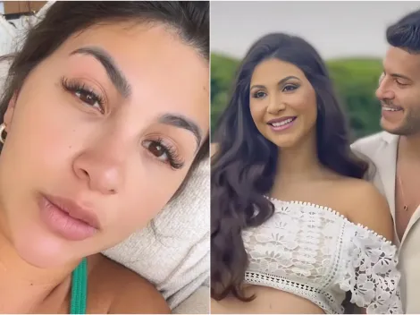 "Medo"; Jheny Santucci revela problemas na gravidez e fala sobre apoio de Arthur Aguiar