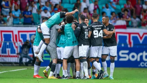Jogadores do Botafogo em foto de arquivo pelo Campeonato Brasileiro 2023. Foto: Jhony Pinho/AGIF