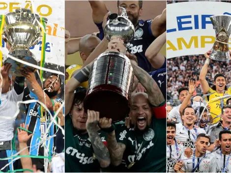 Veja os times do G13 com mais títulos totais na história