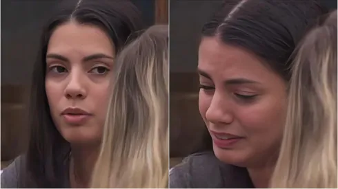 Fernanda desabafando no BBB 24 - Foto: Reprodução/TV Globo