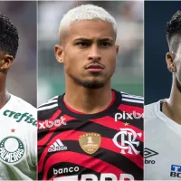 Quem mais lucrou com a venda de jogadores da base, Flamengo, Santos ou Palmeiras nos últimos 10 anos? Veja ranking