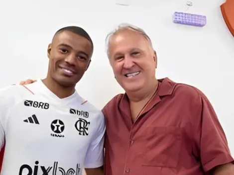 De olho na Gávea: Zico dá a 'benção' para De La Cruz em primeiro dia no Flamengo