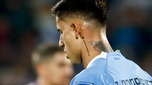 Brian Rodriguez na Seleção Uruguaia - Foto: Ernesto Ryan/Getty Images