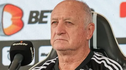 Possível saída de Rodrigo Caetano do Atlético causa preocupação com razão em Felipão. Foto: Pedro Souza / Atlético