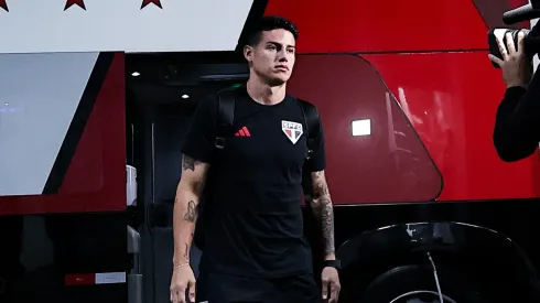 James Rodriguez será desfalque para o São Paulo. Foto: Fabio Giannelli/AGIF
