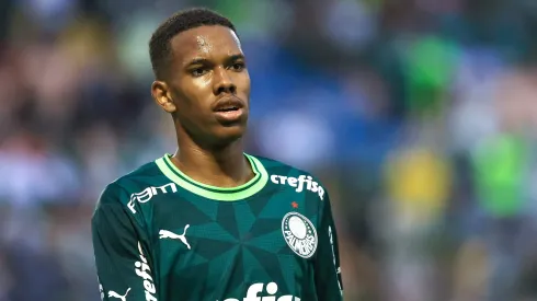 Estêvão jogador do Palmeiras durante partida contra o Sport no estadio Arena Barueri pelo campeonato Copa Sao Paulo 2024. Foto: Marcello Zambrana/AGIF