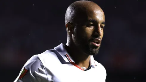 Lucas Moura jogador do Sao Paulo durante partida contra o Santo Andre no estadio Morumbi pelo campeonato Paulista 2024. Foto: Marcello Zambrana/AGIF