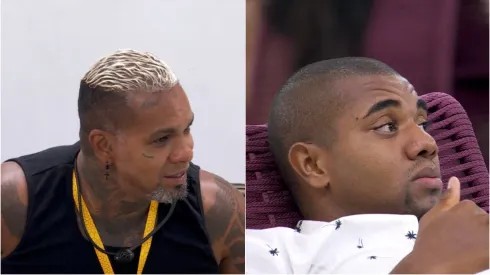 Rodriguinho fala sobre conflitos contra Davi e expressa desejo de agressão. Reprodução: TV Globo.