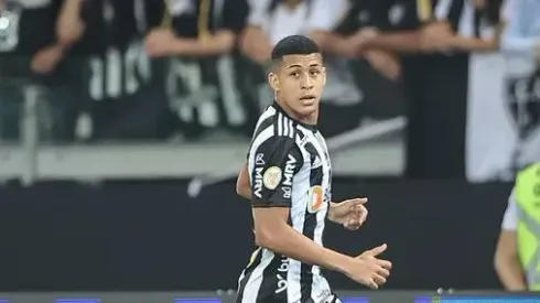 Yan Phillipe, jovem da base do Atlético-MG. Foto: Pedro Souza / Atlético-MG.