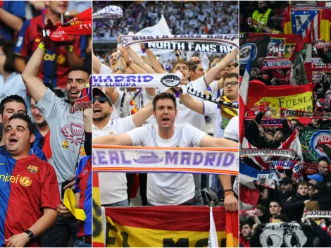 Real Madrid ou Barcelona? Veja quais são as maiores torcidas da Espanha