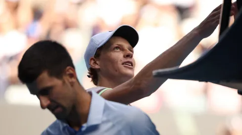 Sinner: jogo quase perfeito para derrotar Djokovic (Foto: Daniel Pockett/Getty Images)