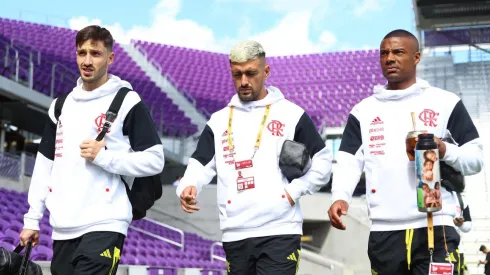 Uruguaios são ponto positivo de amistoso do Flamengo. Foto: Gilvan de Souza / CRF