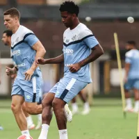 Fábio Carille monta escalação do Santos para o 1° clássico de 2024