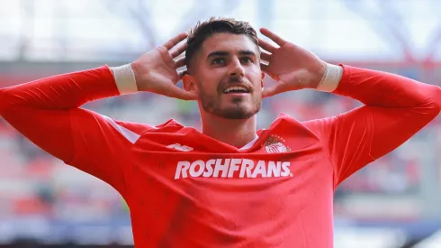 Pedro Raul terminou ano no Toluca com menos gols que Volpi. (Photo by Hector Vivas/Getty Images)