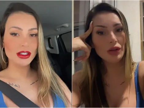 Andressa Urach expõe limites em relacionamento aberto com novo namorado: "Não iria deixar"