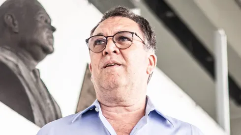 Marcelo Teixeira foi reeleito em dezembro. Foto: Raul Baretta/ Santos FC