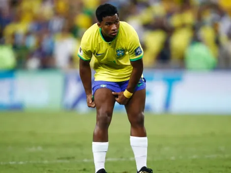 Endrick lamenta derrota da Seleção Brasileira pré-olímpica para a Venezuela