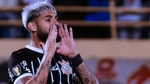 Yuri Alberto jogador do Corinthians durante partida contra o Sao Bernardo no estadio Primeiro de Maio pelo campeonato Paulista 2024. Foto: Fabio Giannelli/AGIF