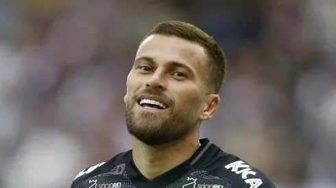 Lucas Lima em ação contra o Fluminense. Foto: Wagner Meier/Getty Images