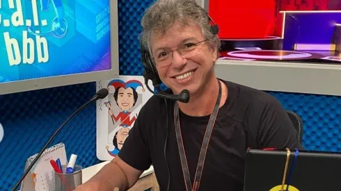 Boninho no estúdio da Globo - Foto: Instagram/Boninho