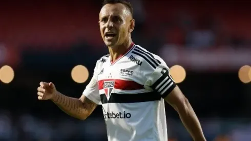 Foto: Getty Imagens -Rafinha se lesiona em duelo da Supercopa contra o Palmeiras