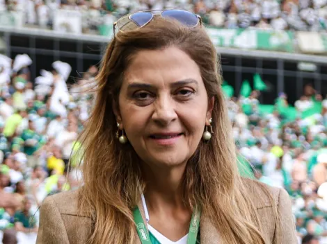 ELA APARECEU! Leila 'dá as caras' após vice do Palmeiras na Supercopa