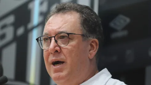 Marcelo Teixeira tem problemas a resolver no Santos - Foto: Reinaldo Campos/AGIF