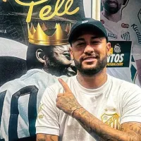 A influência foi confirmada pelo Fábio Carille: Neymar causa 'impacto' no Santos 