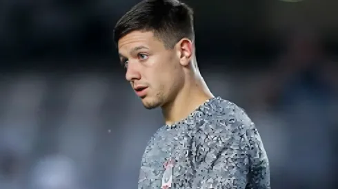 Foto: Rodrigo Coca/Ag. Corinthians - Rodrigo Garro pelo Corinthians antes do clássico contra o Santos