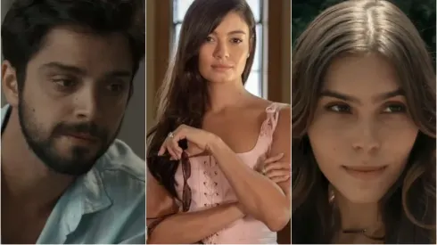 José Venâncio, Eliana e Buba em Renascer - Fotos: Reprodução/Rede Globo.