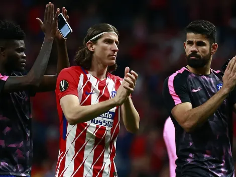 Filipe Luís soltou a voz sobre como era a postura de Diego Costa no Atlético de Madrid