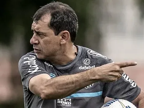 Vai jogar o Paulistão pelo Peixe: Fábio Carille confirma 'pupilo' como titular no Santos