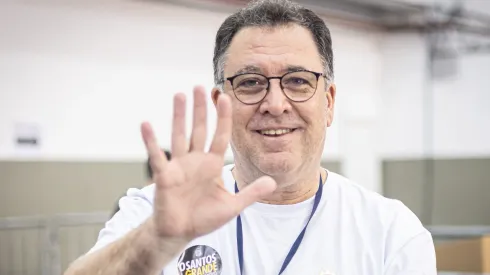 Marcelo Teixeira teve reunião que pode significar nova parceria no Peixe - Foto: Raul Baretta/ Santos FC