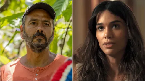 José Inocêncio (Marcos Palmeira) e Mariana (Theresa Fonseca) em Renascer - Fotos: Reprodução/TV Globo