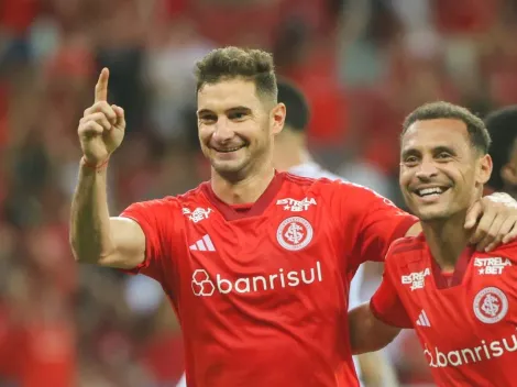 Alario mal comemora primeiro gol e ‘surpresa’ de Coudet chama atenção no Internacional