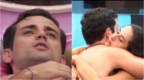 Foto 1: Matteus à (esquerda) - Foto 2: Matteus e Deniziane à (direita) - Reprodução/ Rede Globo