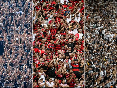 Veja as equipes com as maiores médias de público do Brasileirão desde 1967