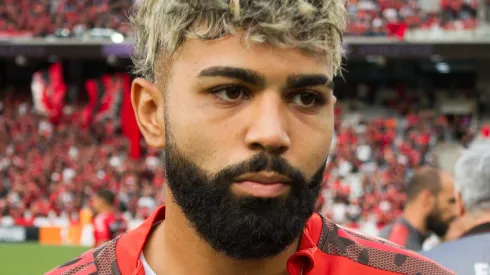 Foto: Robson Mafra/AGIF - Gabigol pelo Flamengo, em 2022