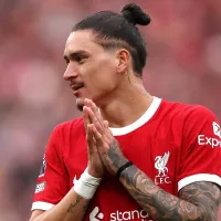 \'Craque\'; Darwin Nuñes, do Liverpool, se encanta com santista revelado na Vila