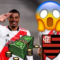 De La Cruz 'ajuda' Flamengo a comprar mais um ídolo do River Plate