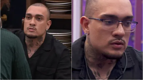 MC Bin Laden pede para ir ao Paredão após briga. Reprodução: TV Globo.