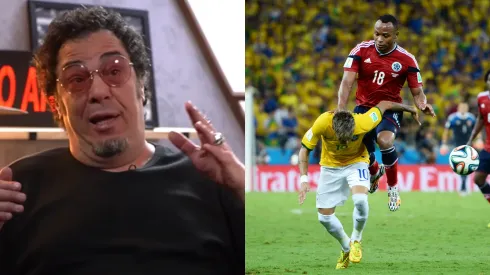 Foto Casagrande: Youtube / Podcast Benja Me Mucho. Foto Neymar: Jamie McDonald/Getty Images.