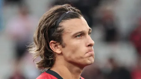 Canobbio durante jogo contra o Operário. Foto: Robson Mafra/AGIF