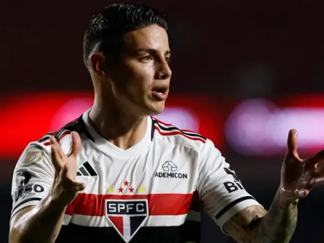 James Rodriguez causa espanto no São Paulo após retorno