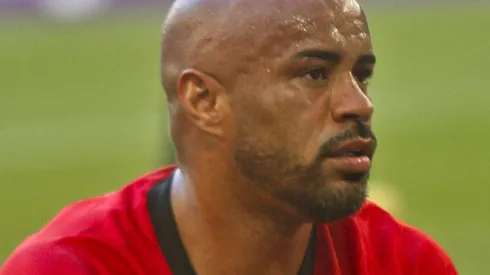 Thiago Heleno jogador do Athletico-PR durante partida contra o Corinthians no estadio Arena da Baixada pelo campeonato BRASILEIRO A 2023. Foto: Gabriel Machado/AGIF