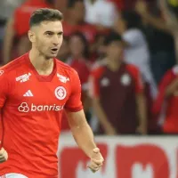 Lucas Alario comemora seu primeiro gol contra o Grêmio: “Ótima noite no Beira-Rio”