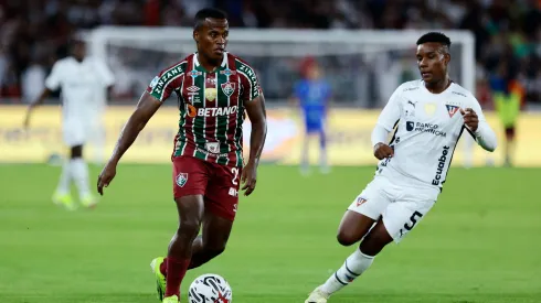 LDU x Fluminense, na 1ª decisão da Recopa. Photo by Franklin Jacome/Getty Images