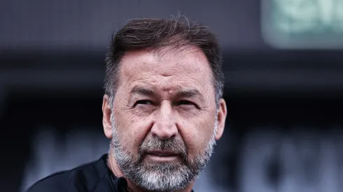 Augusto Melo antes do jogo do Corinthians na Neo Química Arena