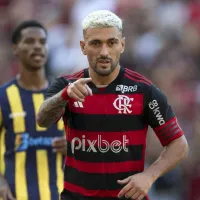 O Flamengo conquistou mais uma Taça Guanabara e Arrascaeta faz dedicatória